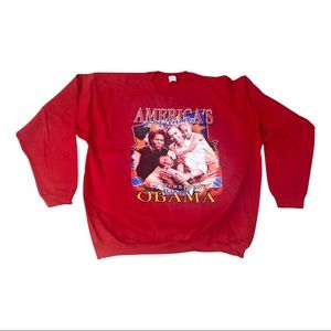 Barack Obama 44th President “1st Family” vintage sweater